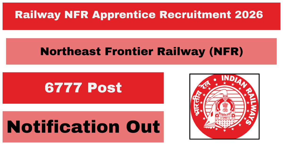 Railway NFR Apprentice Recruitment 2026
