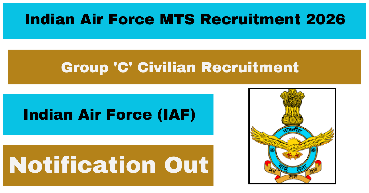 Indian Air Force MTS Recruitment 2026
