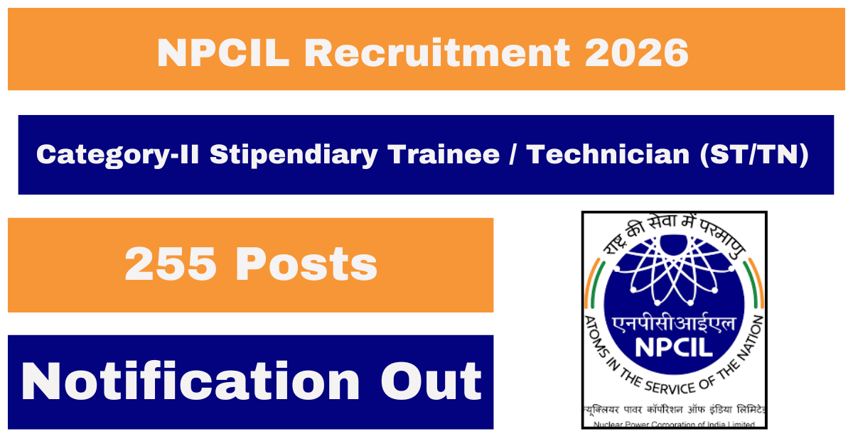 NPCIL Recruitment 2026