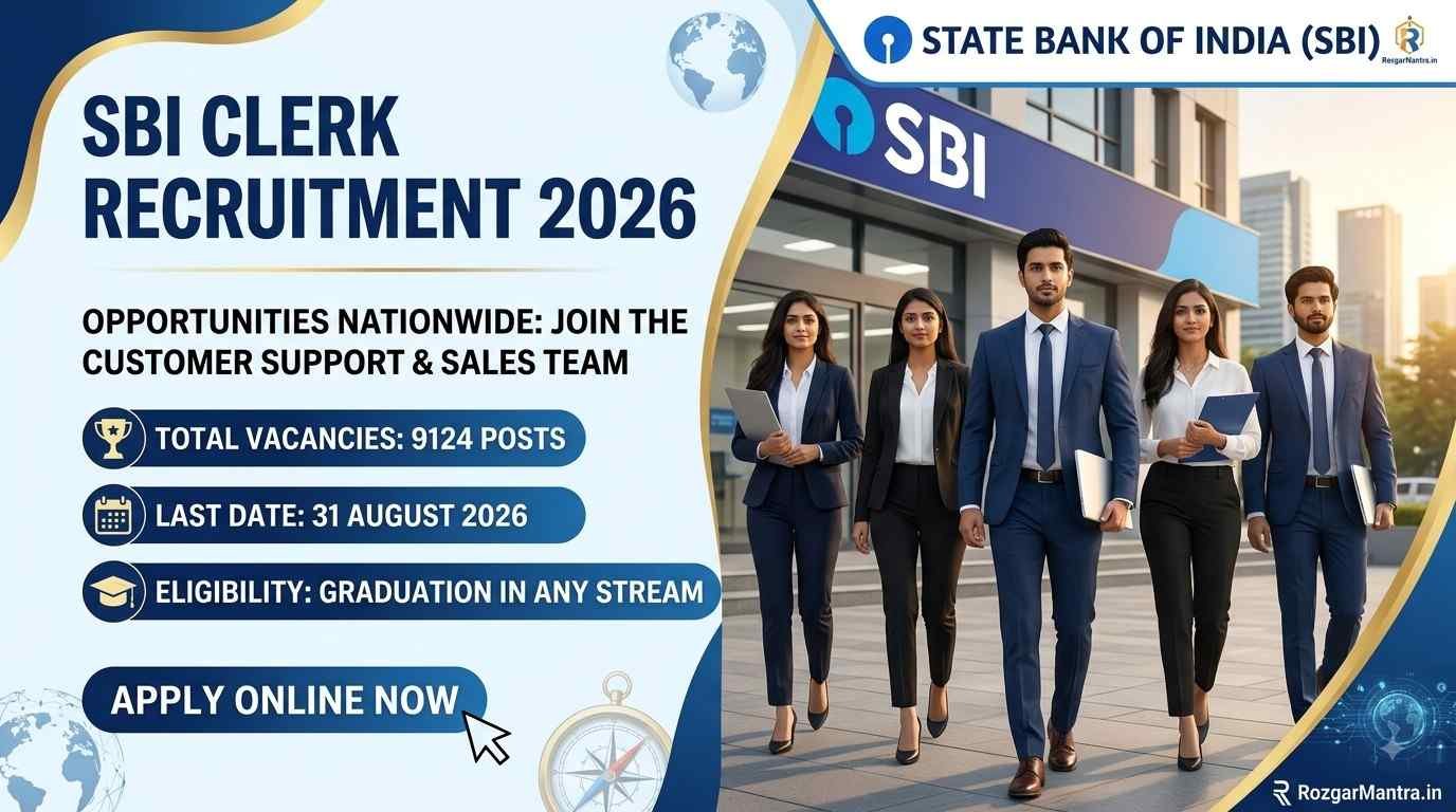 SBI Clerk Recruitment 2026